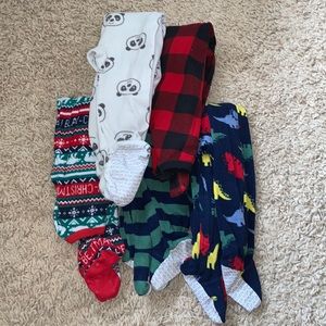 Bundle of boys’ fleece pjs